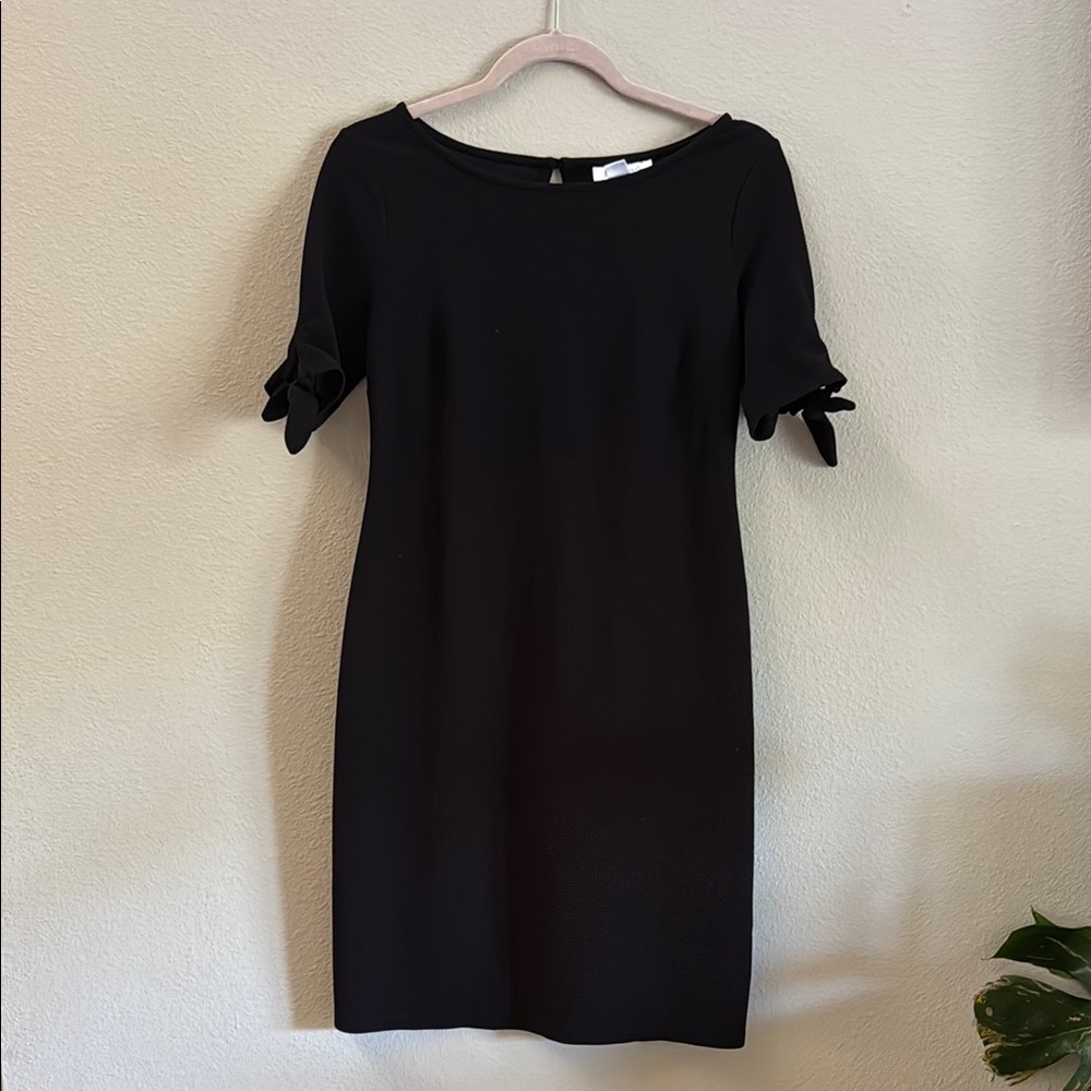 Maternity Black Fitting Dress